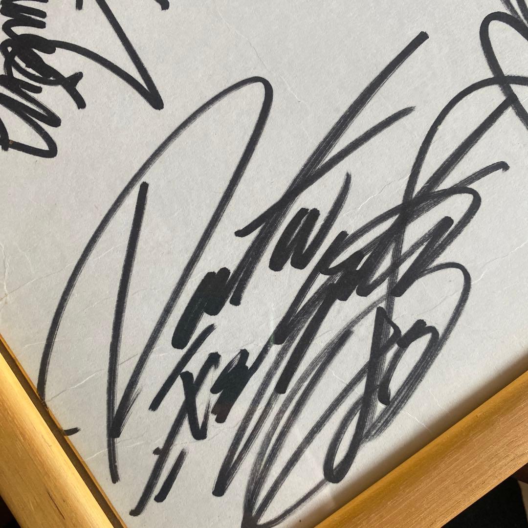 X 時代HIDEPATATOSHIサイン色紙　お宝