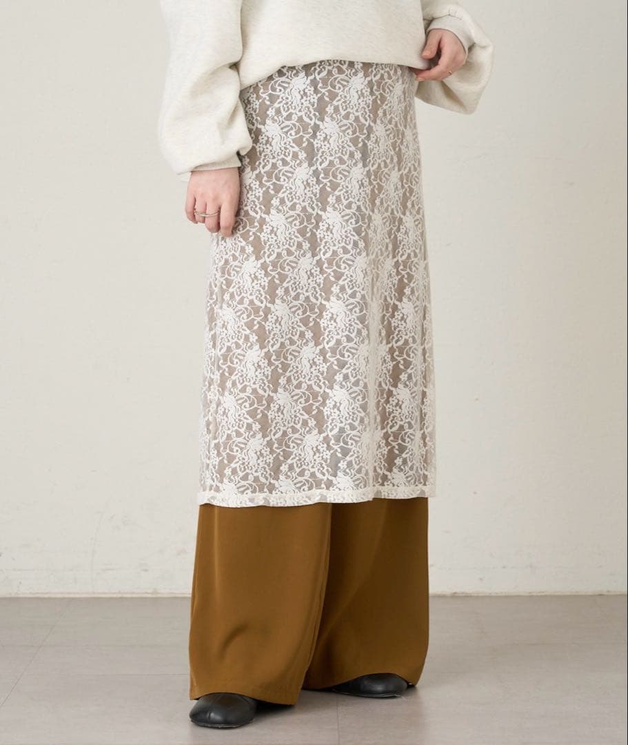 Omekashi ストレッチレーススカート