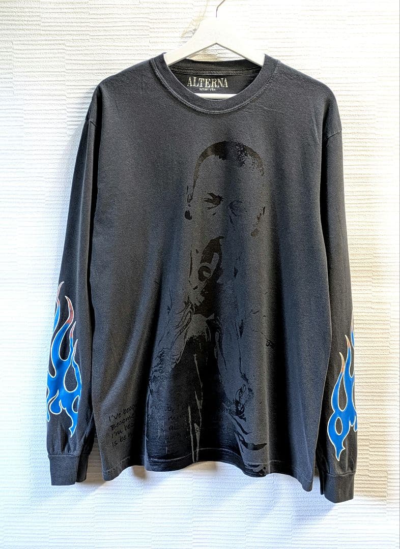 ALTERNNA ファイヤーパターン ロンT