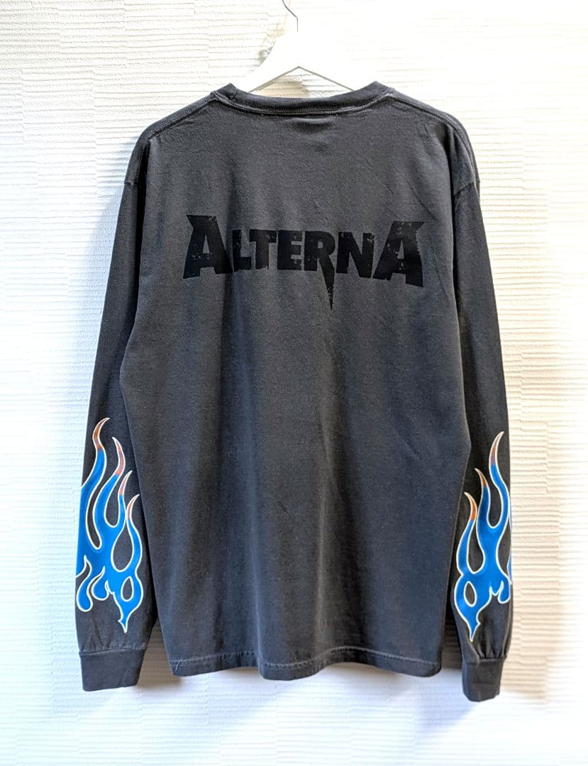 ALTERNNA ファイヤーパターン ロンT