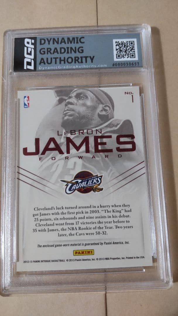 LEBRON JAMES PATCH /49 レブロン・ジェームズ