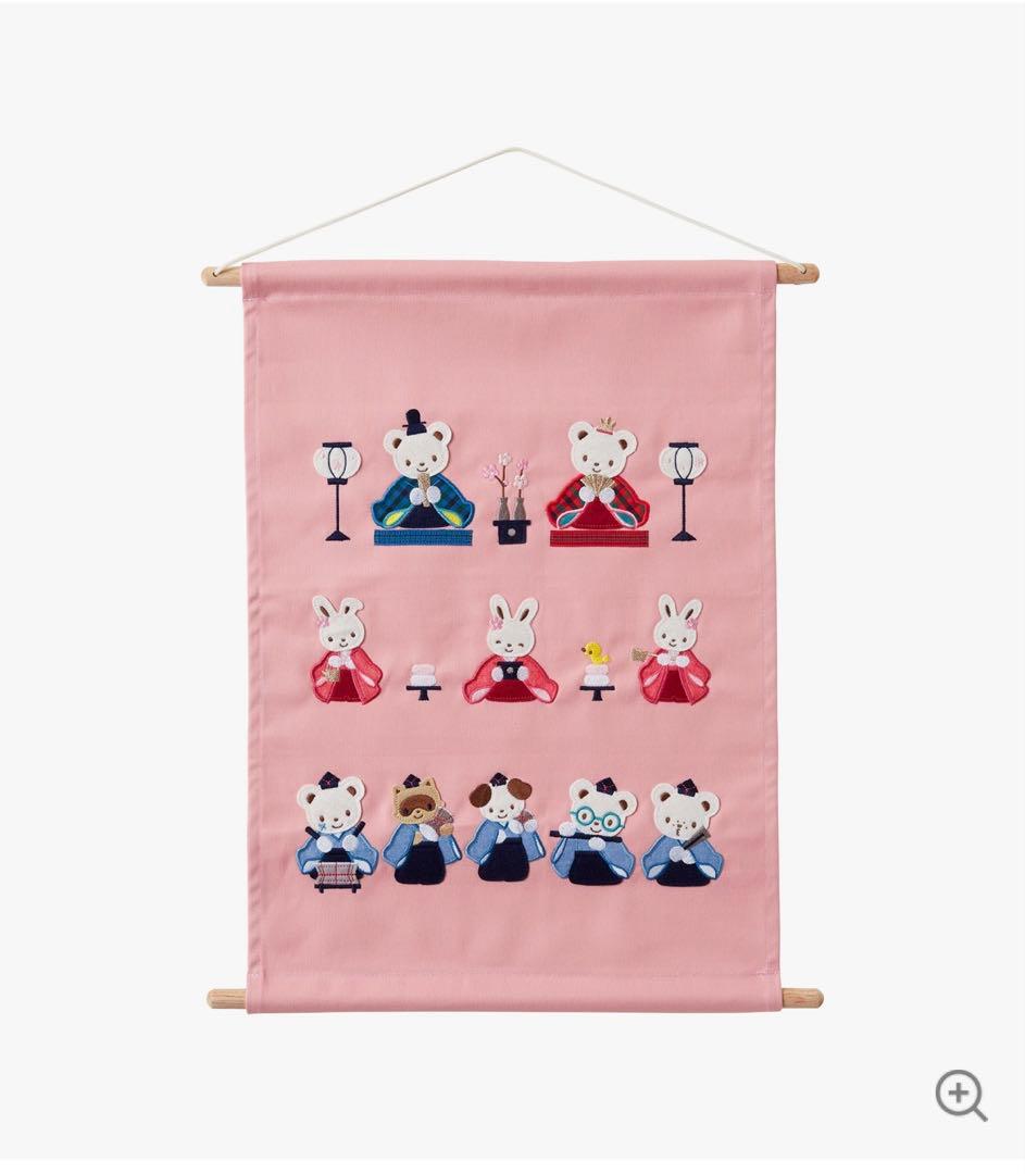 ひな祭りファミリアタペストリー