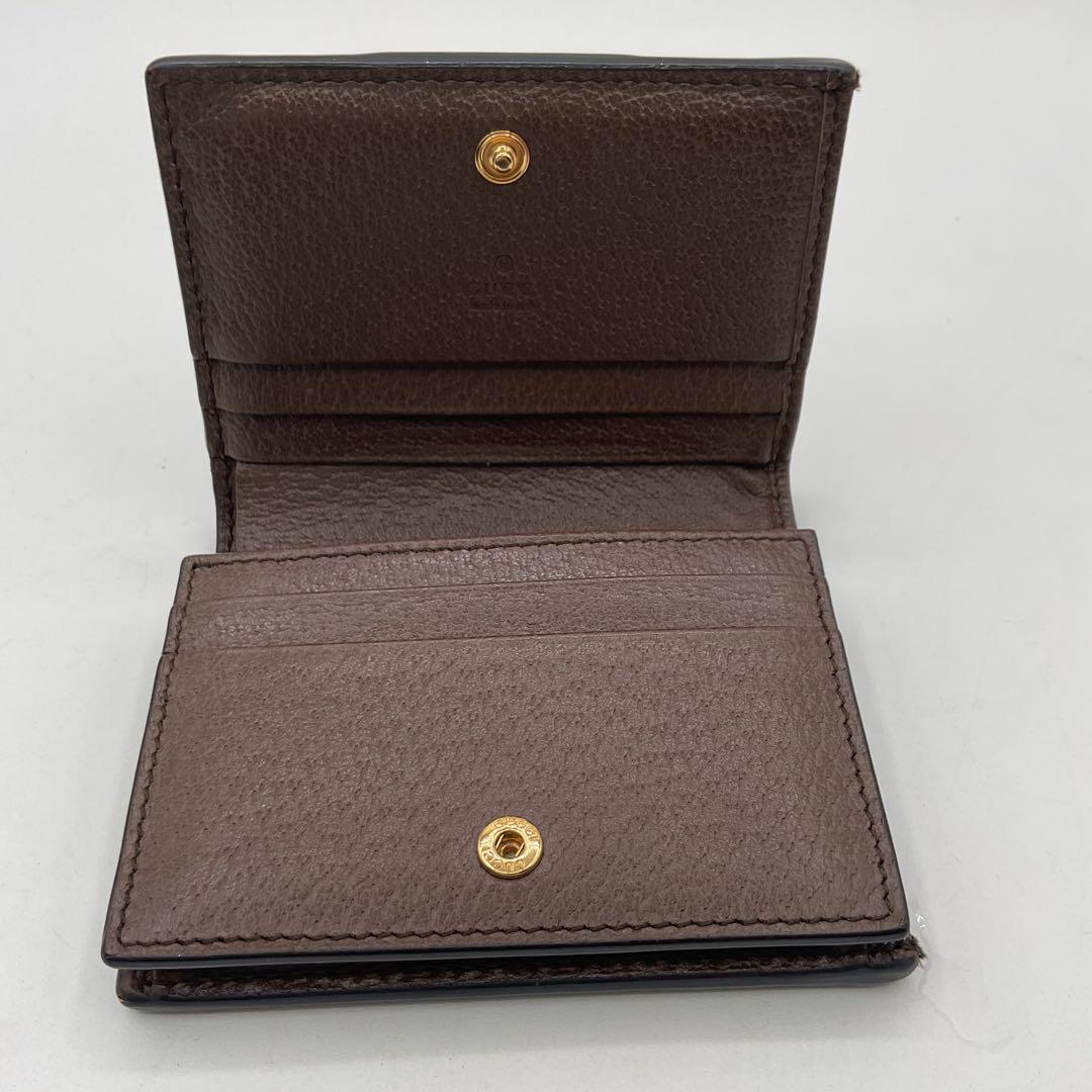 グッチ 二つ折り コンパクト 財布 オフディア GGコンパクトウォレット