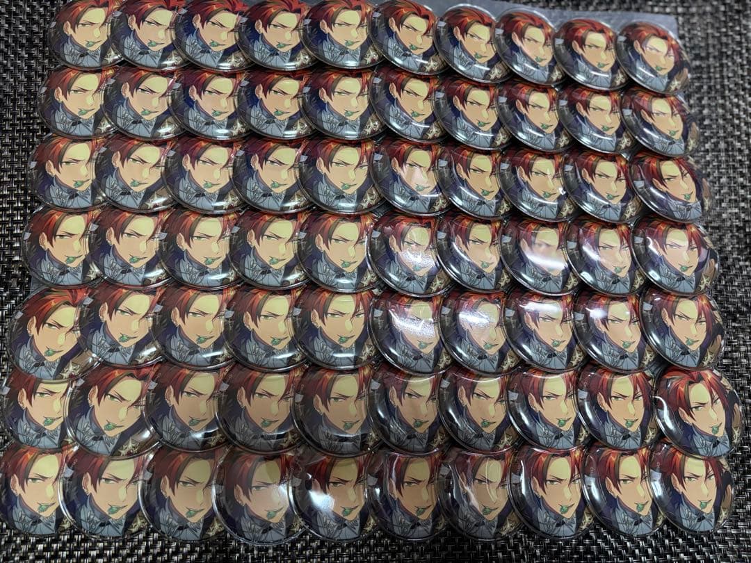 あんスタ テーマスカウト 2022 Winter缶バッジ 鬼龍紅郎 宝石商82