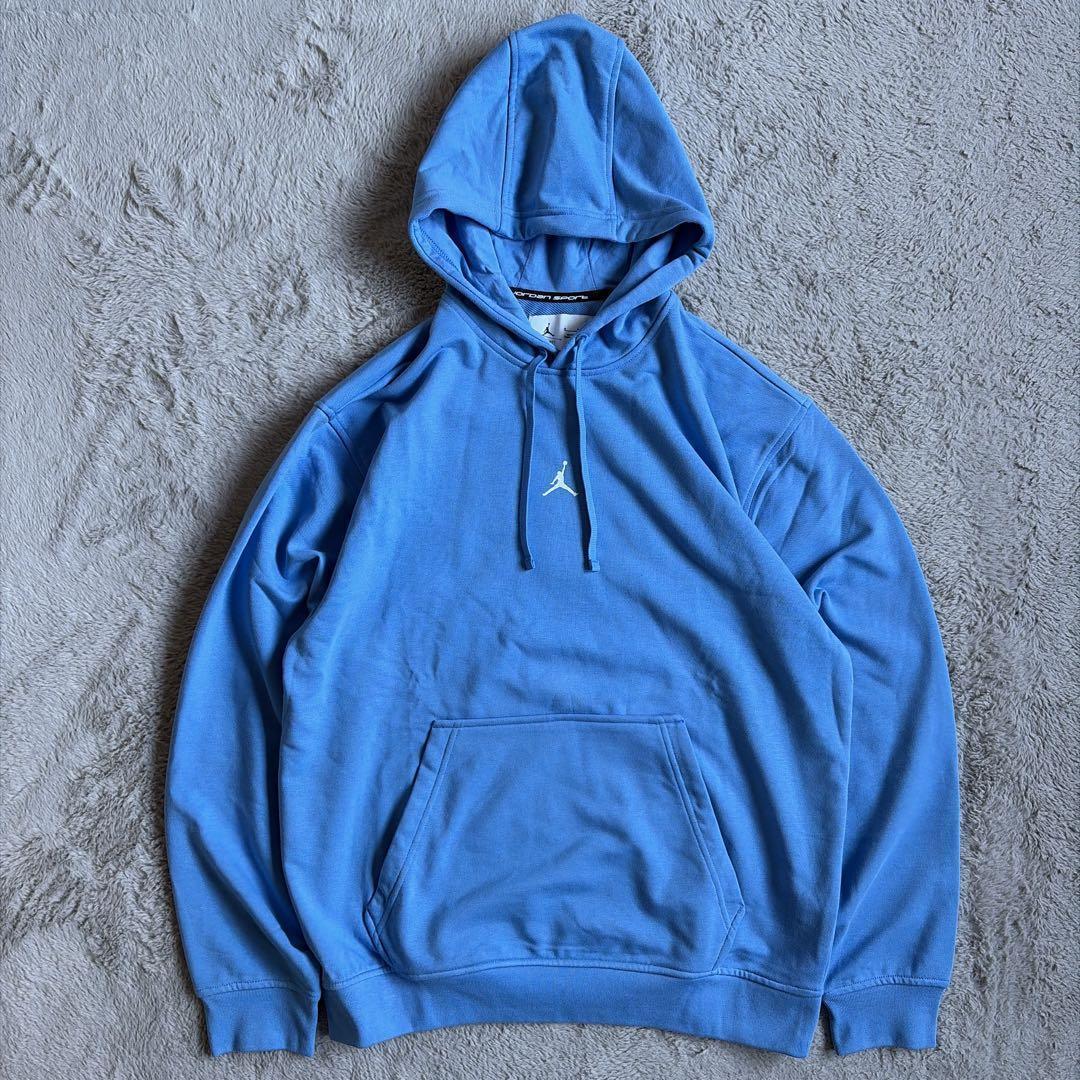 新品 NIKE ナイキ ジョーダン セットアップ 水色 ワンポイントロゴ XL