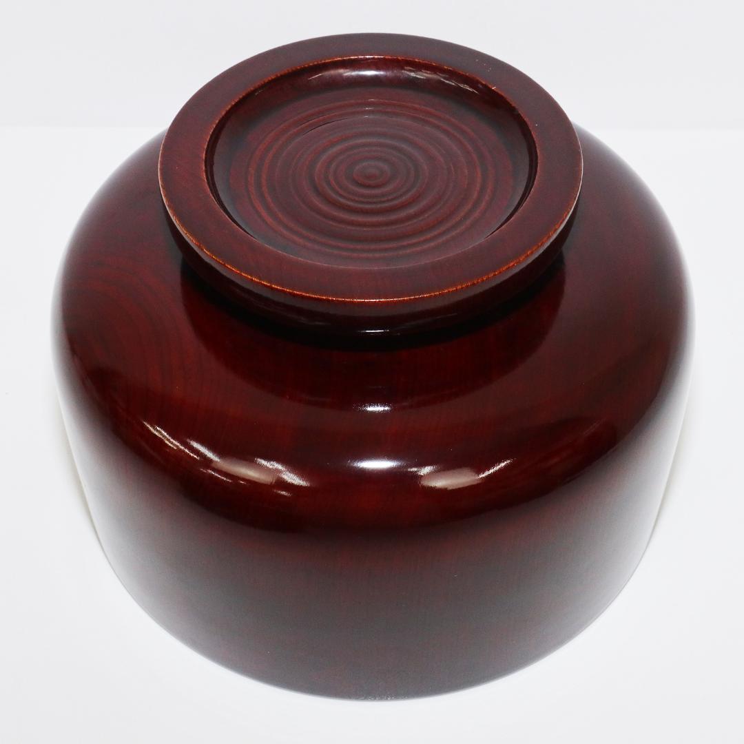 石原抱真 四君子蒔絵 春慶光琳形 菓子器 共箱