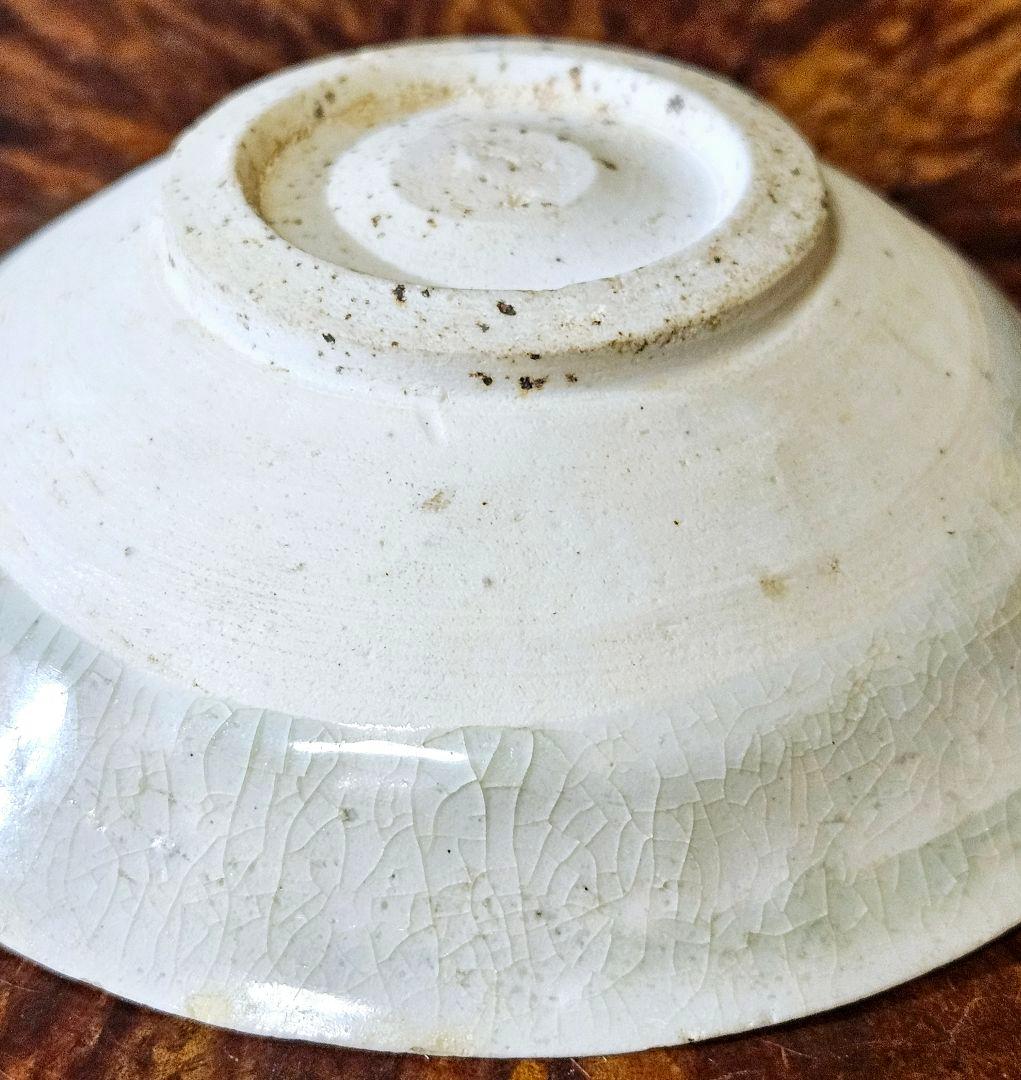 中国古美術　中国古陶磁器　中国古玩　宋時代　青白磁　影青　碗　菓子皿　皿