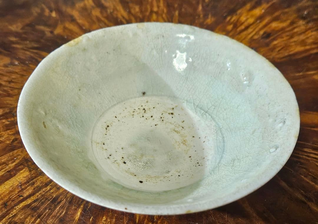 中国古美術　中国古陶磁器　中国古玩　宋時代　青白磁　影青　碗　菓子皿　皿