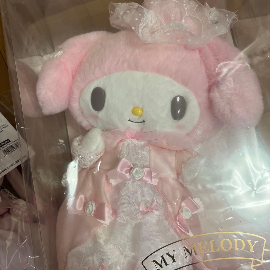 レディマイメロディ ぬいぐるみ、ぬいぐるみ風ショルダーバッグセット