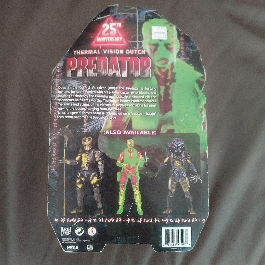 PREDATOR プレデター　NECA 25th ダッチ　サーマルビジョン