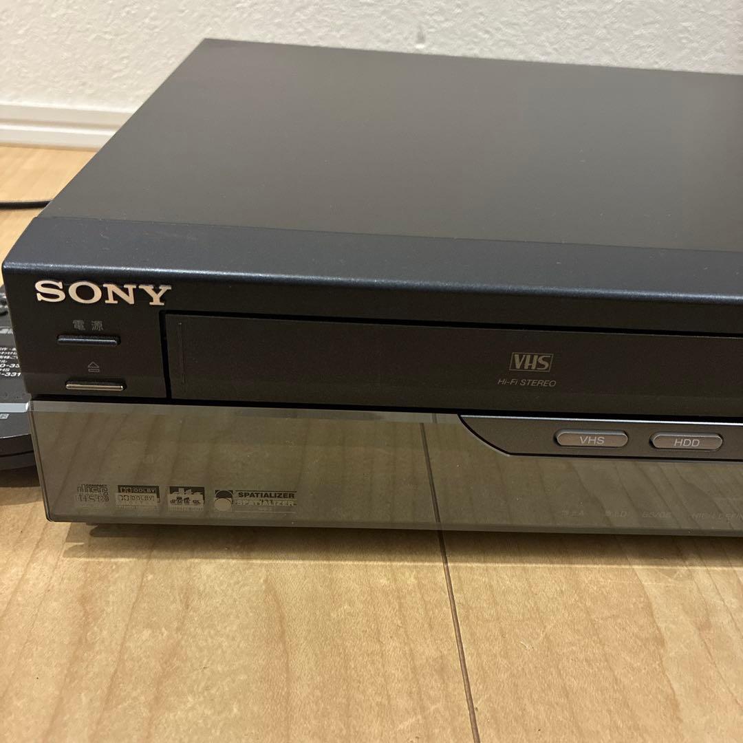 完動品！！VHS・DVDレコーダー SONY RDZ-D60V