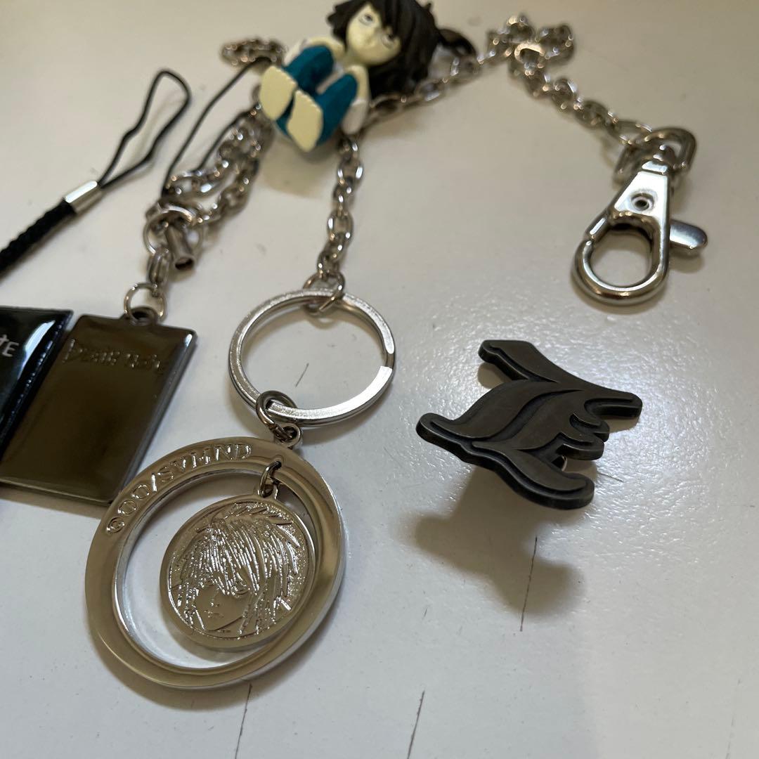 デスノート L キーホルダー ストラップ ピンズ チェーン まとめ