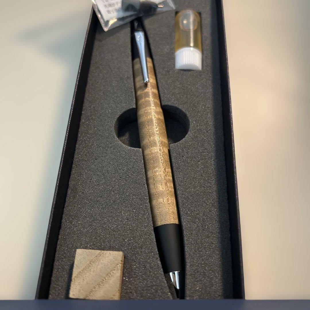 キ*リ様 野原工芸　キハダ縮杢　シャープペンシル　シルバー金具　新型