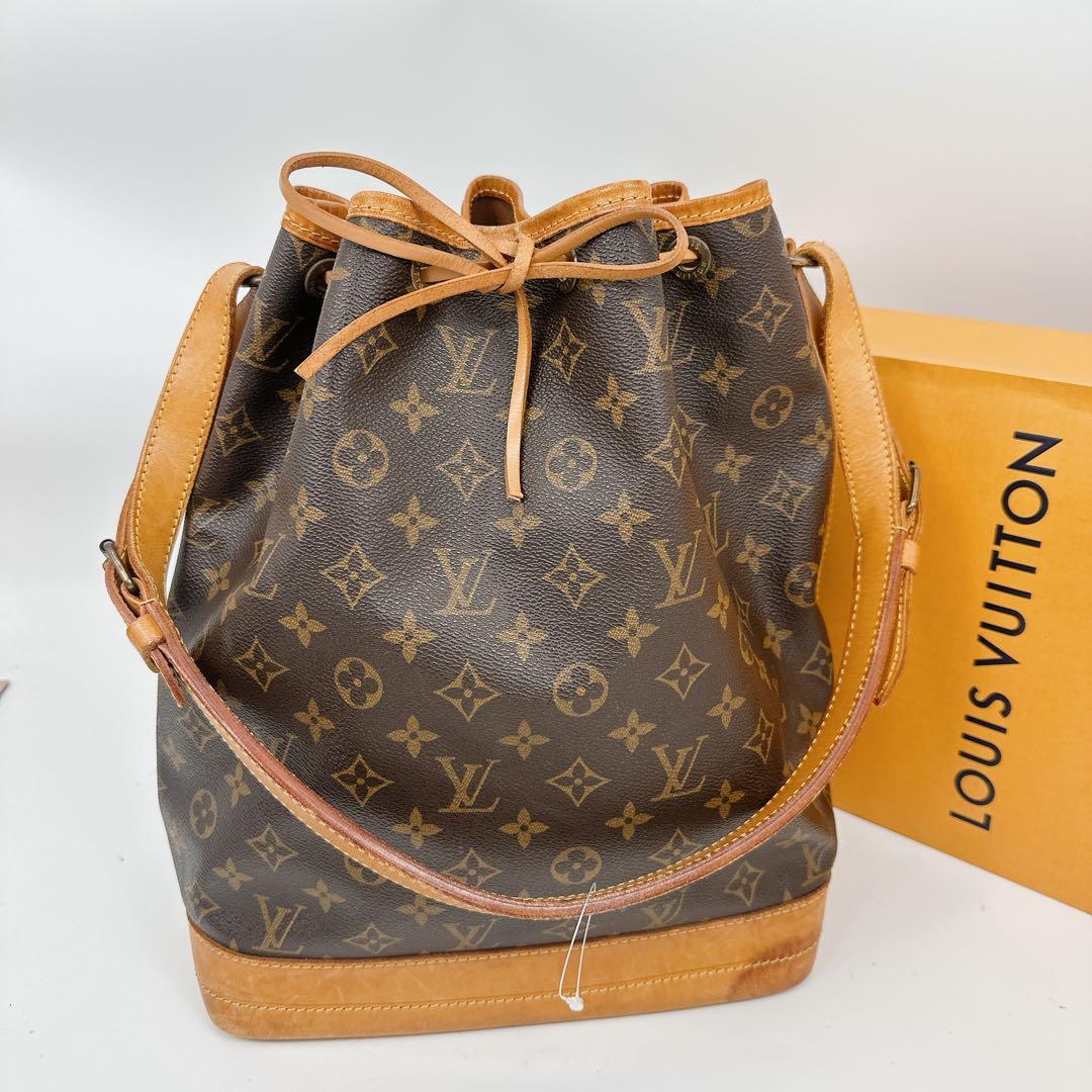 ルイヴィトン　モノグラム　巾着　ショルダーバッグ　ノエ