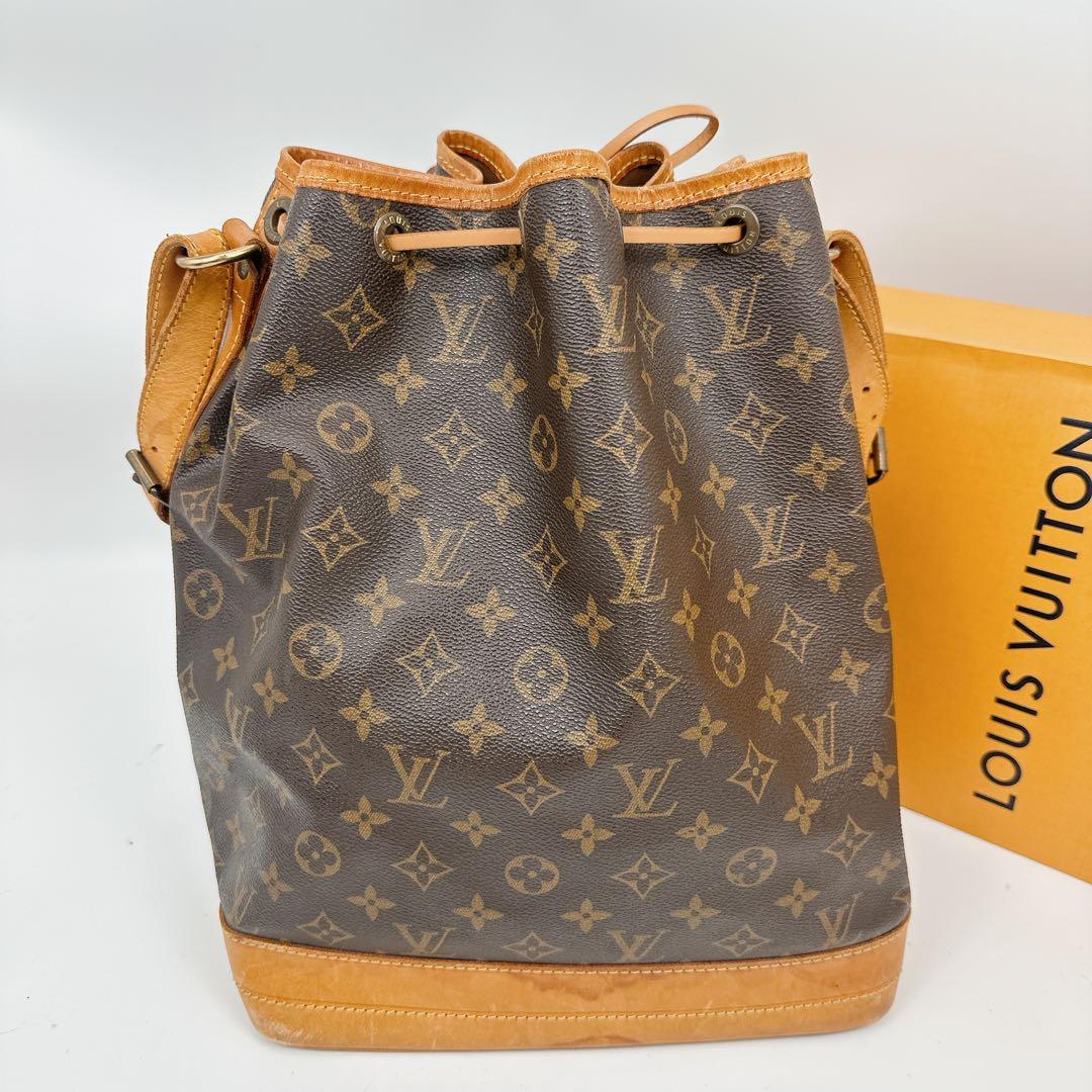 ルイヴィトン　モノグラム　巾着　ショルダーバッグ　ノエ