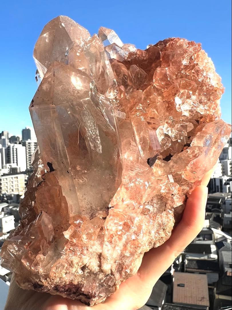 美✨希少✨AAAAAピンク マニハール水晶 ✨ピンククリスタル神殿✨豊潤美の女神