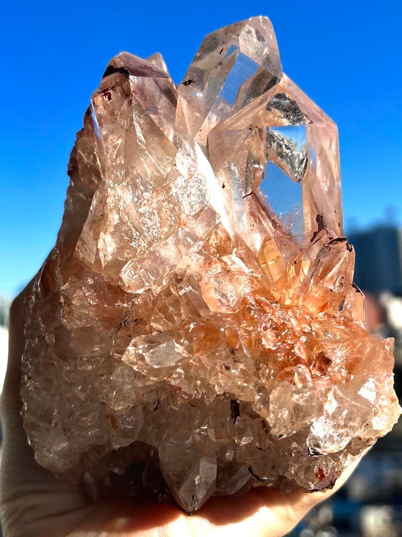 美✨希少✨AAAAAピンク マニハール水晶 ✨ピンククリスタル神殿✨豊潤美の女神