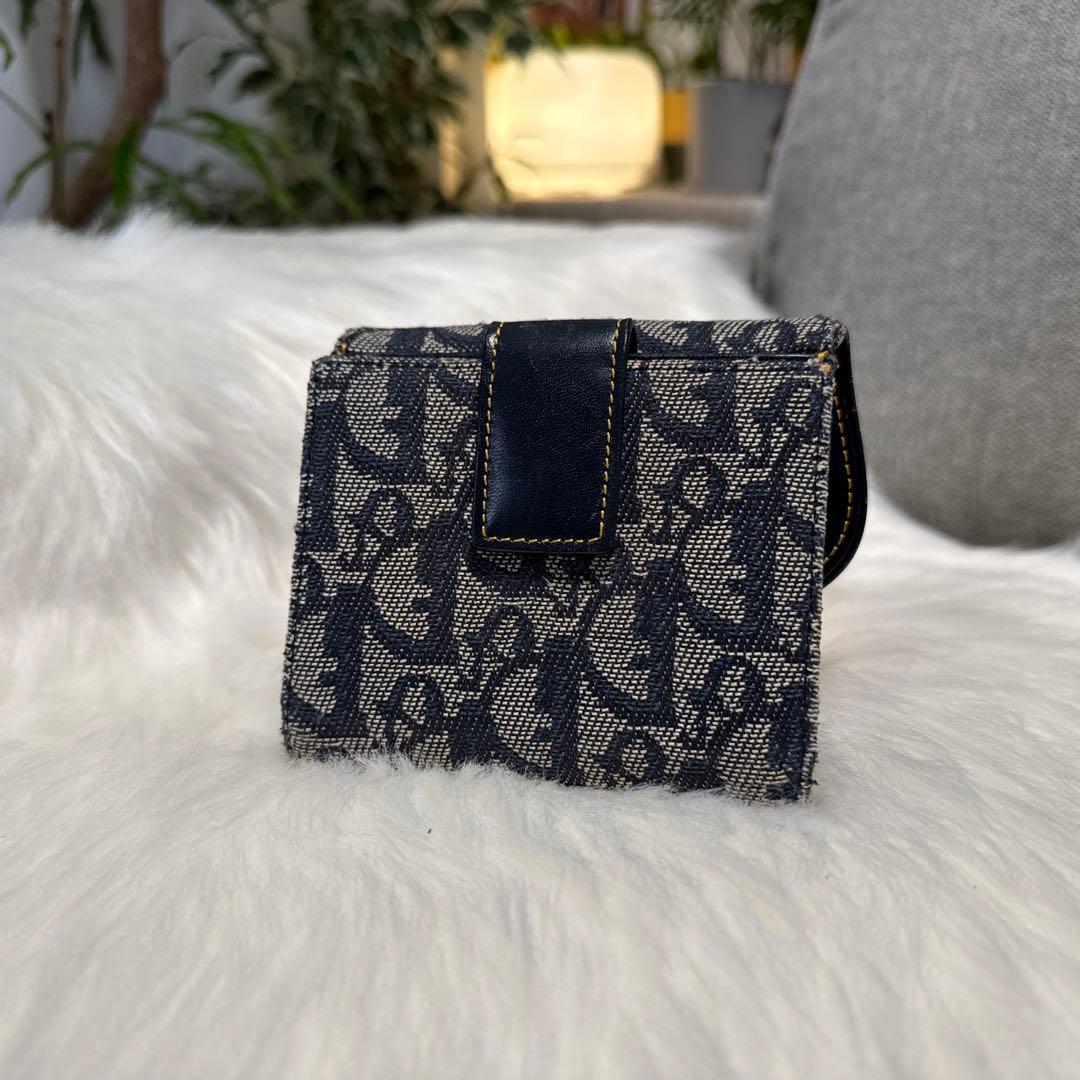 Christian Dior トロッター サドル コンパクトウォレット