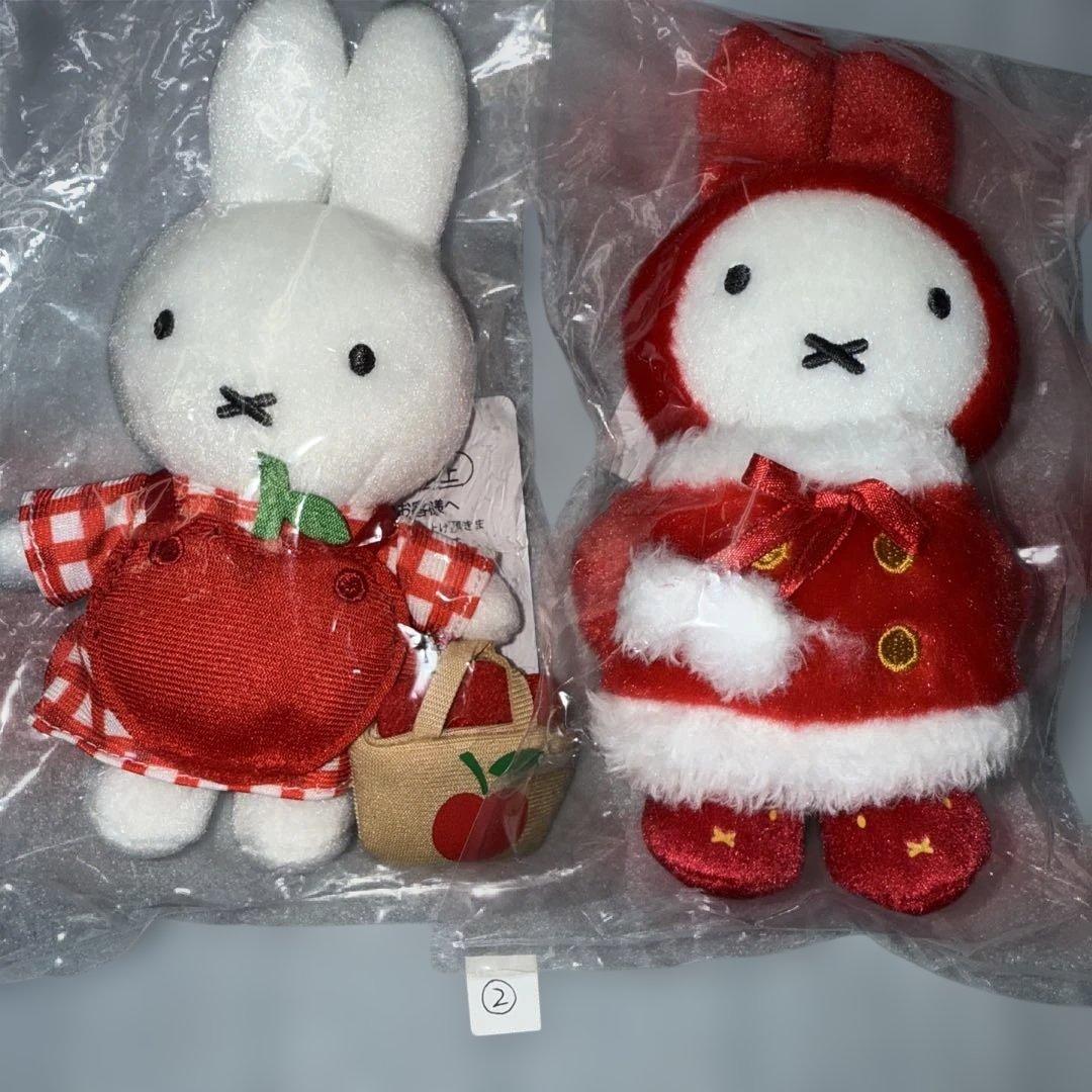 ミッフィーzakkaフェスタ 2026 限定マスコット　2体セット冬のひりんご②