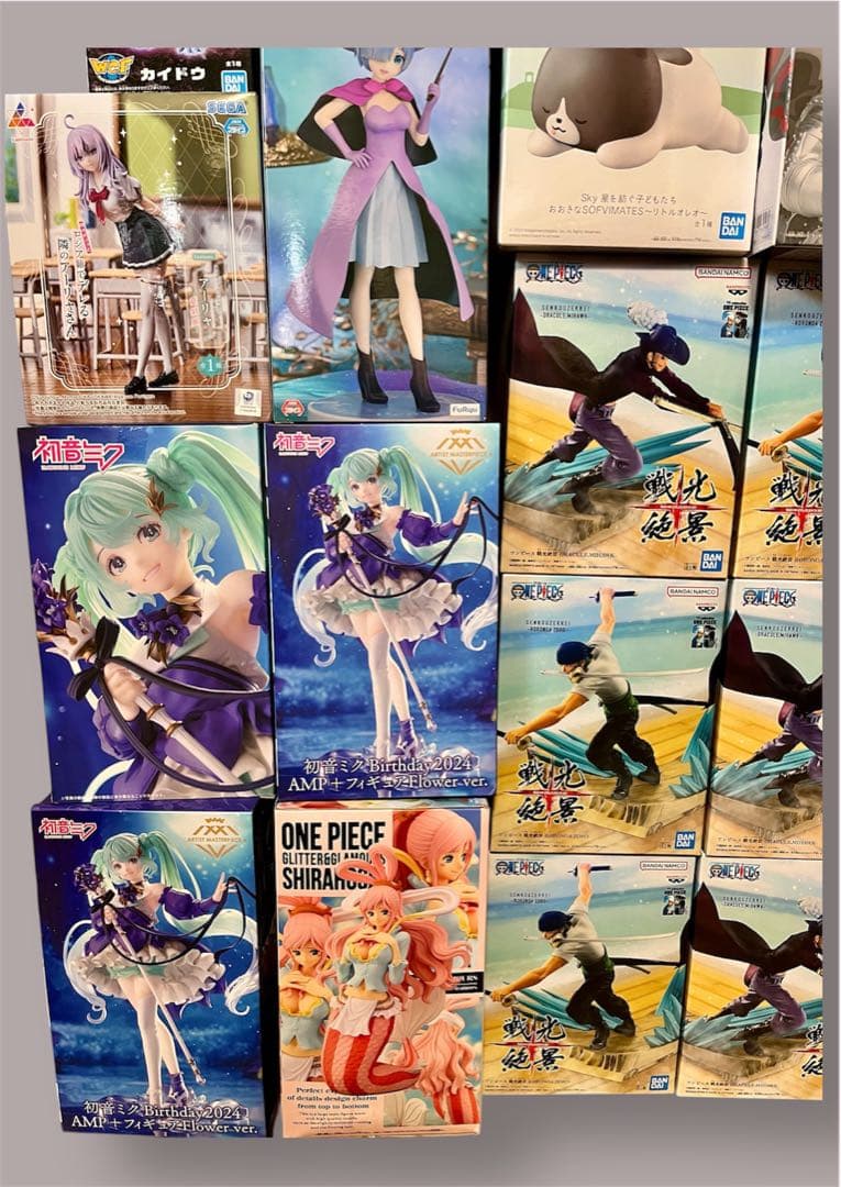 【全27点 未開封】ドラゴンボール 呪術廻戦 ワンピース フィギュアまとめ売り