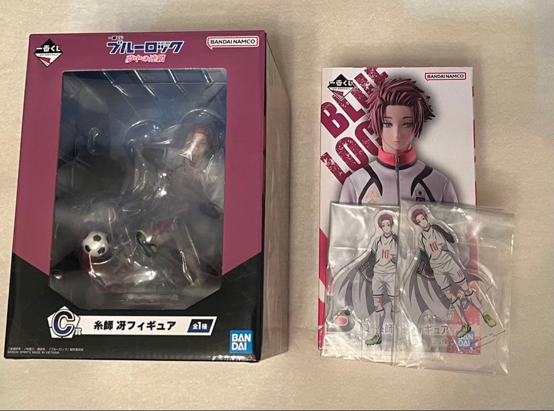ブルーロック 糸師冴 フィギュア アクスタ 一番くじ