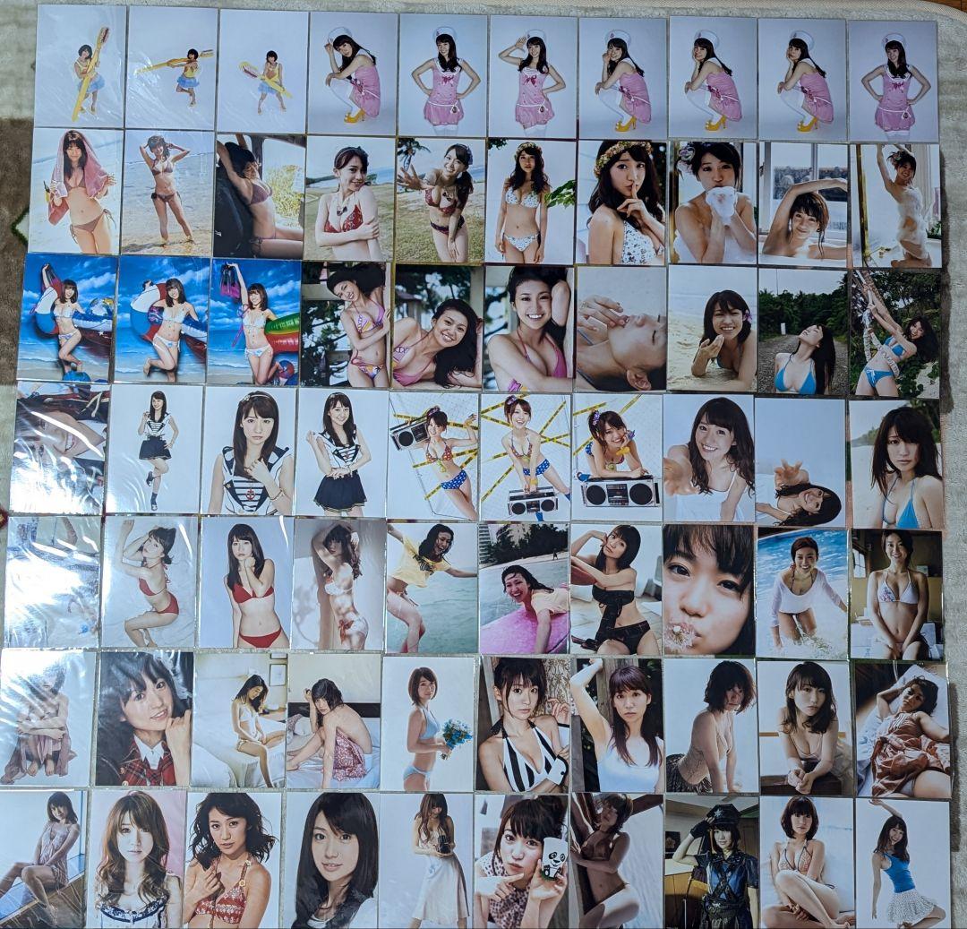 貴重 非売品 美品 オフショット 生写真 無修正 70枚 大島優子④