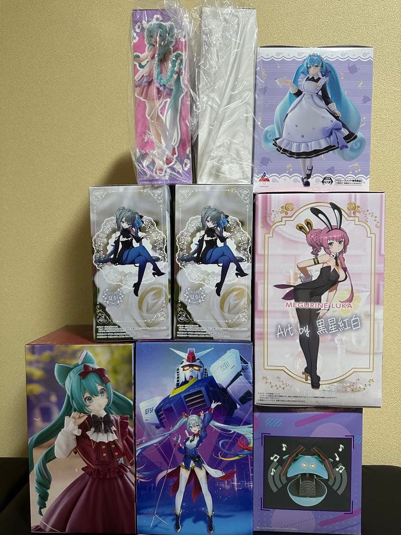 初音ミクフィギュア＋その他　9個【タイクレ限定有り】まとめ売り　美少女　巡音ルカ