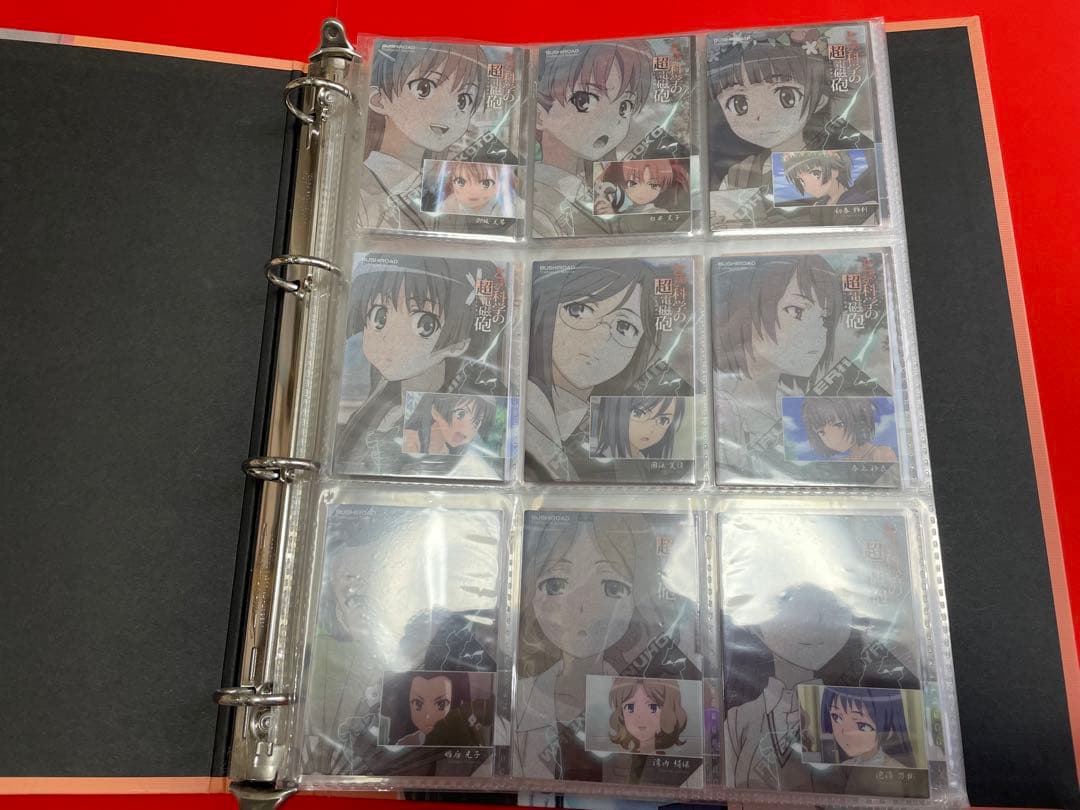 とある科学の超電磁砲 ブシロード トレーディングカード セミコンプ バインダー付