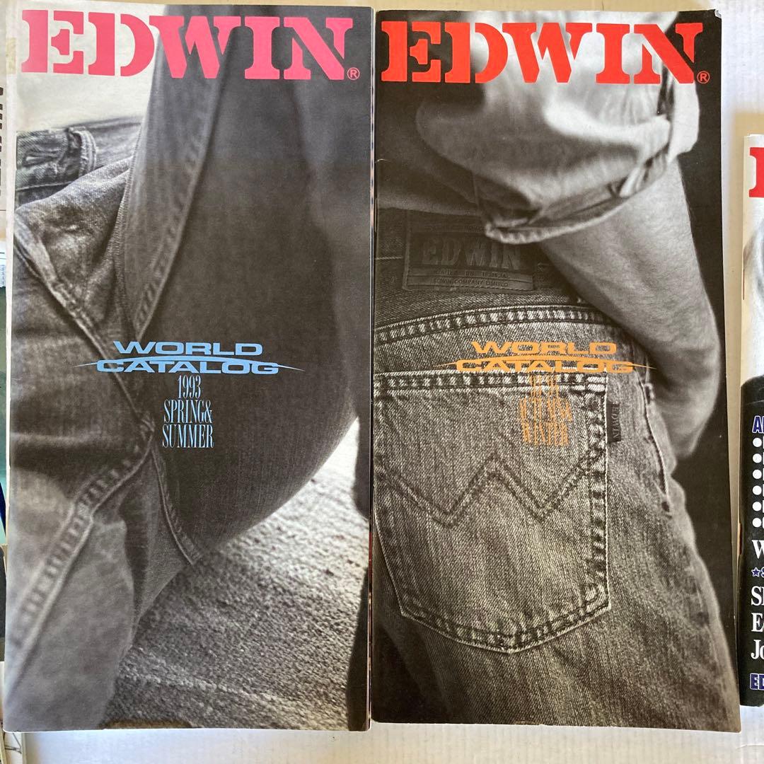 【EDWIN エドウィン】公式カタログ 90年代 11冊セット！