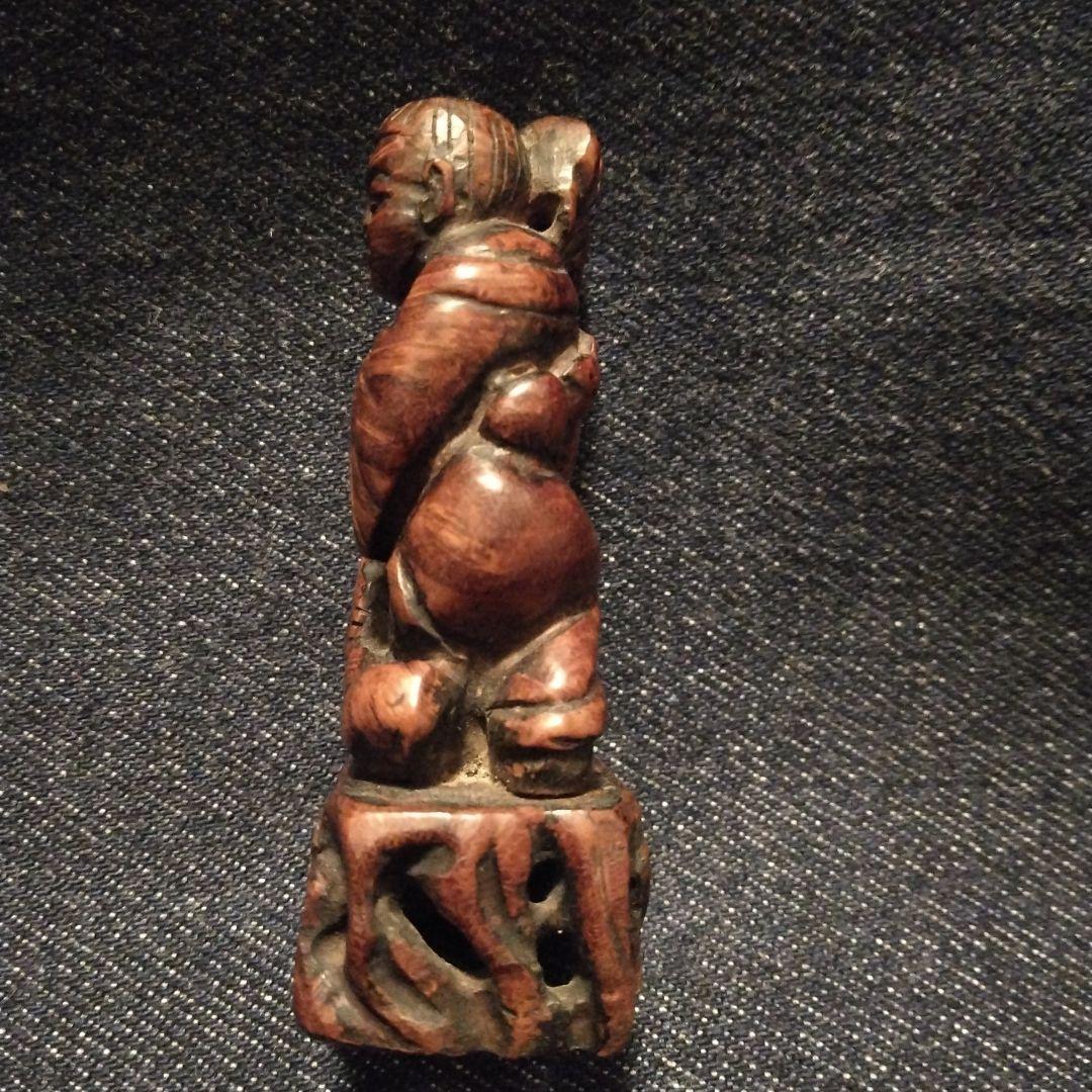 古い　根付　さげもの　骨董　木製　着物