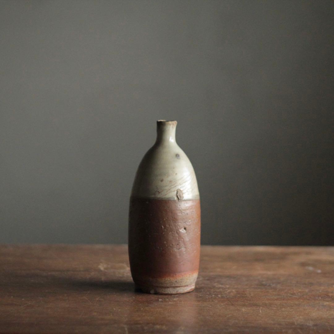 瀬戸 美濃 掛け分け 徳利 酒器 古美術 古道具 アンティーク白洲正子好み