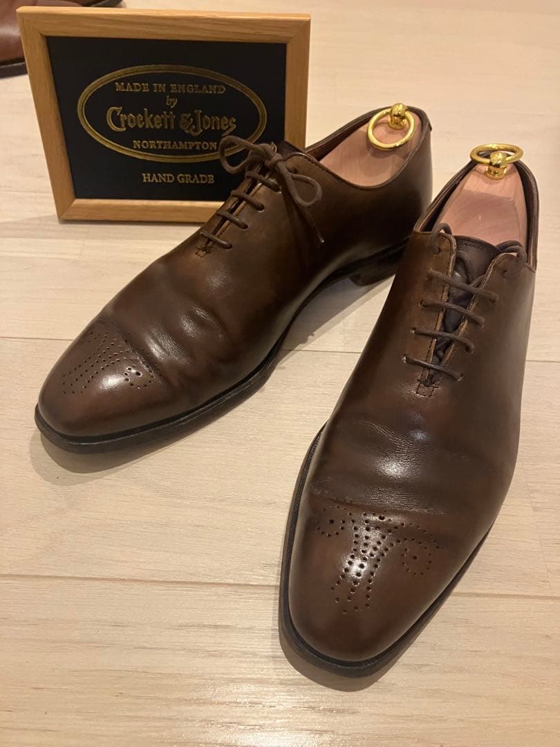 定価148,000円　クロケット＆ジョーンズ　ハンドグレード　UK8.5E