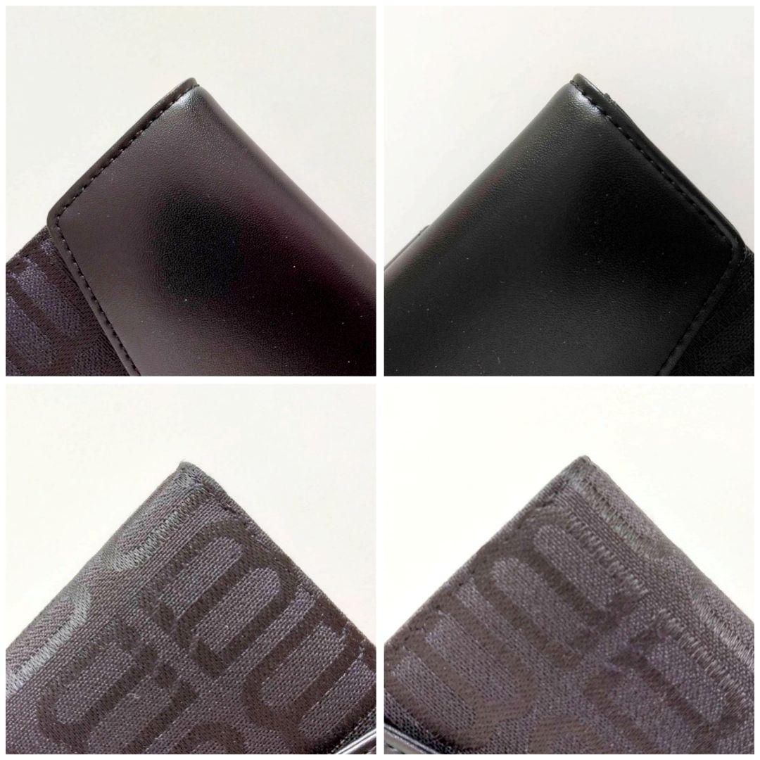 BALENCIAGA　バレンシアガ　キャンバスレザー　折り財布