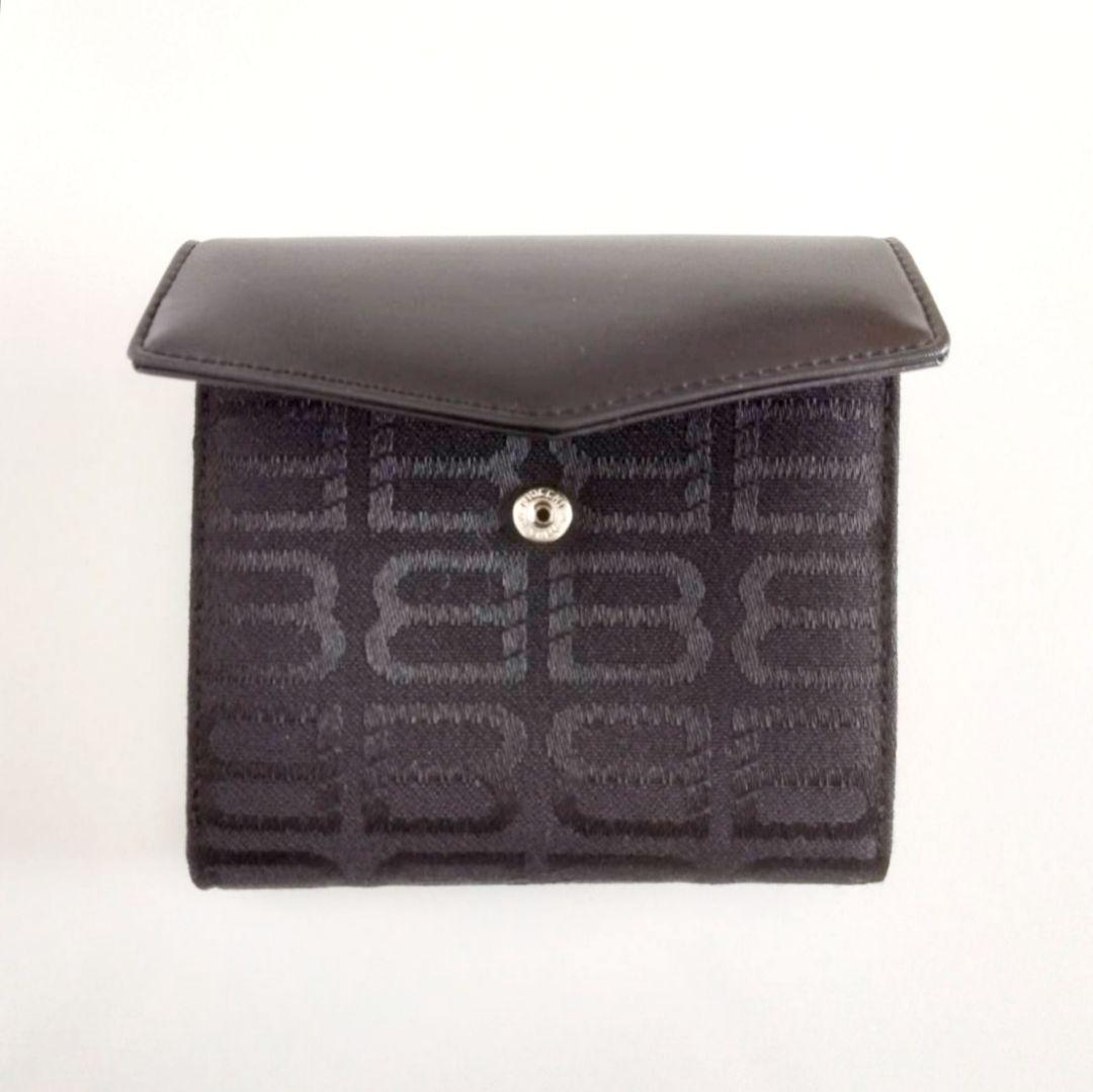 BALENCIAGA　バレンシアガ　キャンバスレザー　折り財布