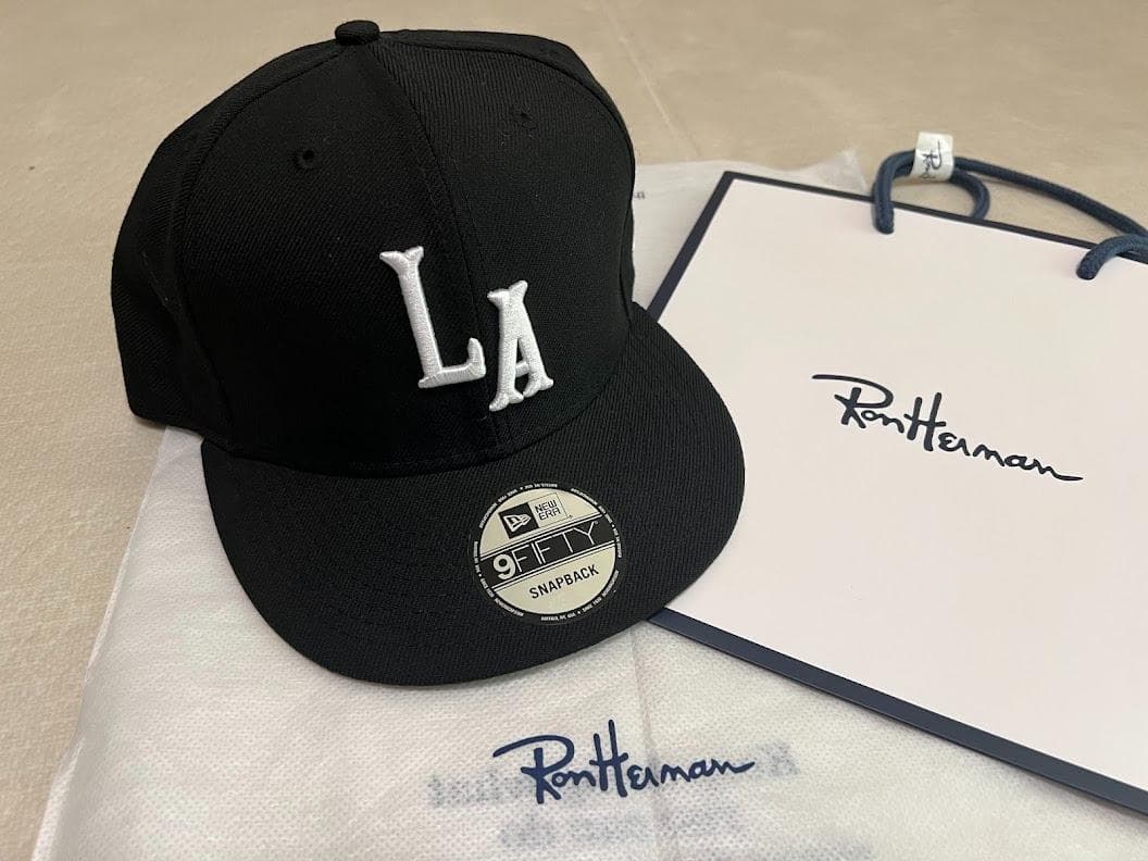 【入手困難】ロンハーマン RHC NewEra 9FIFTY LAキャップ 黒