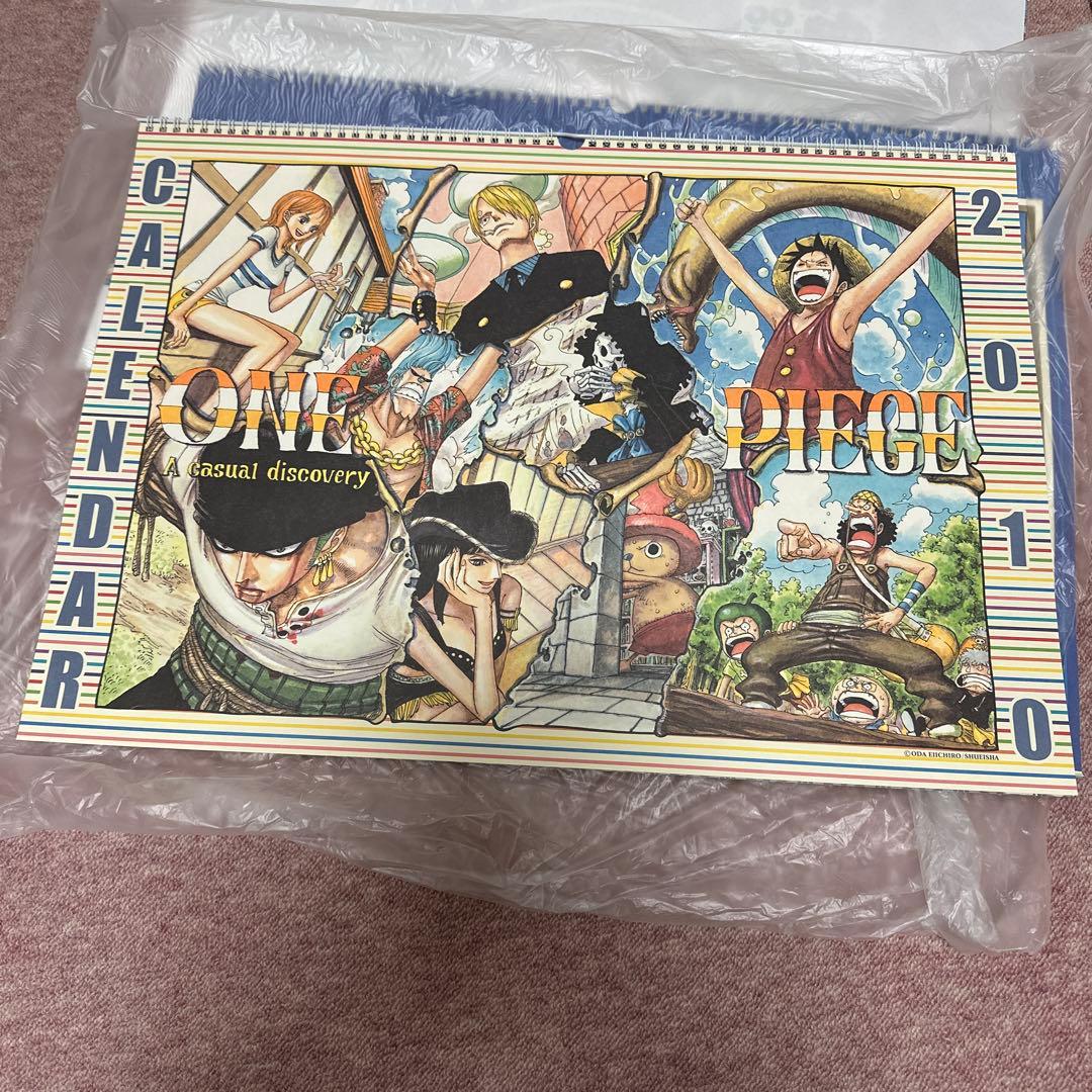 タイムセール！5年分ワンピースコミックカレンダー2008〜2012⚠️近日中に削除