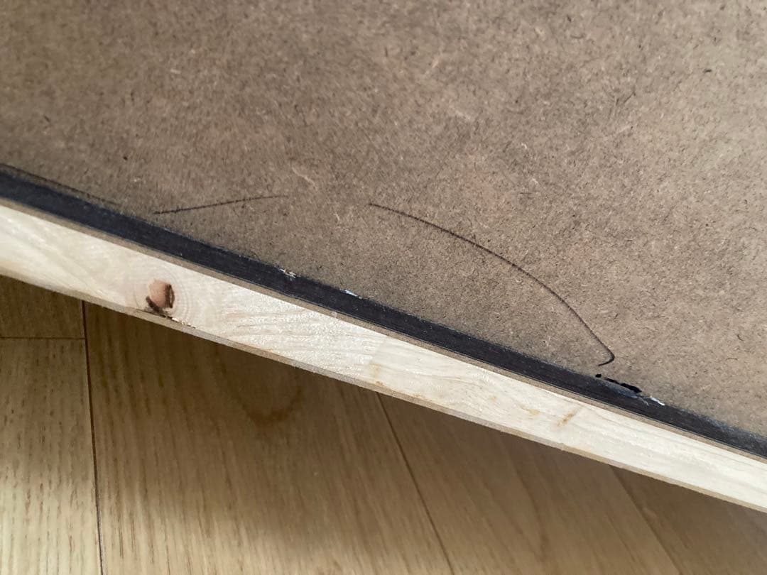 ニトリ　テレビ台(ローボードランダム140 LB DBR)