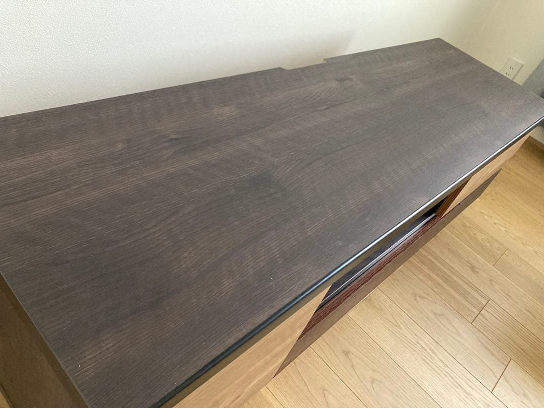 ニトリ　テレビ台(ローボードランダム140 LB DBR)