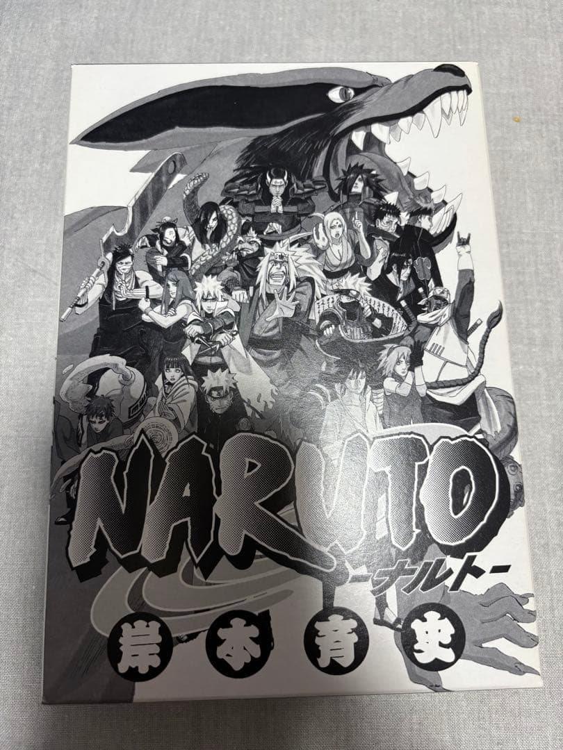 NARUTO コミックスカバー全巻ポストカードセット