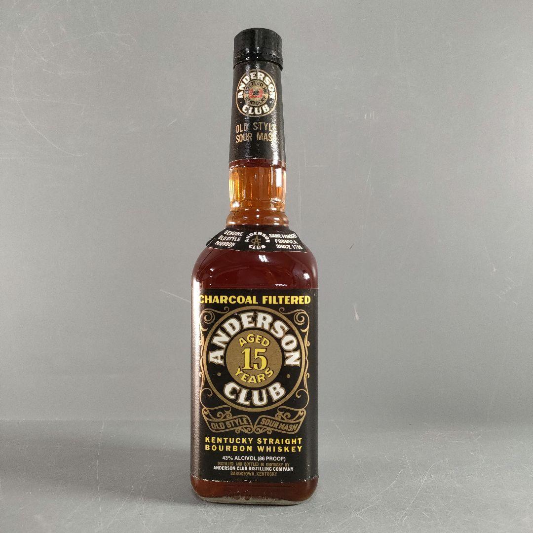A1334-9/アンダーソンクラブ 15年/ANDERSONCLUB/ウイスキー