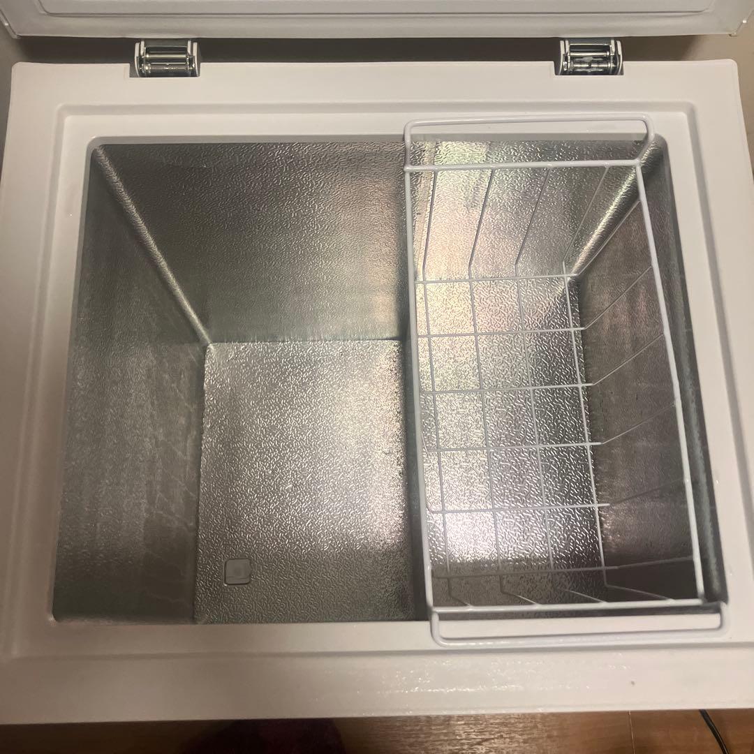 YAMAZEN チェスト型冷凍庫 ホワイト