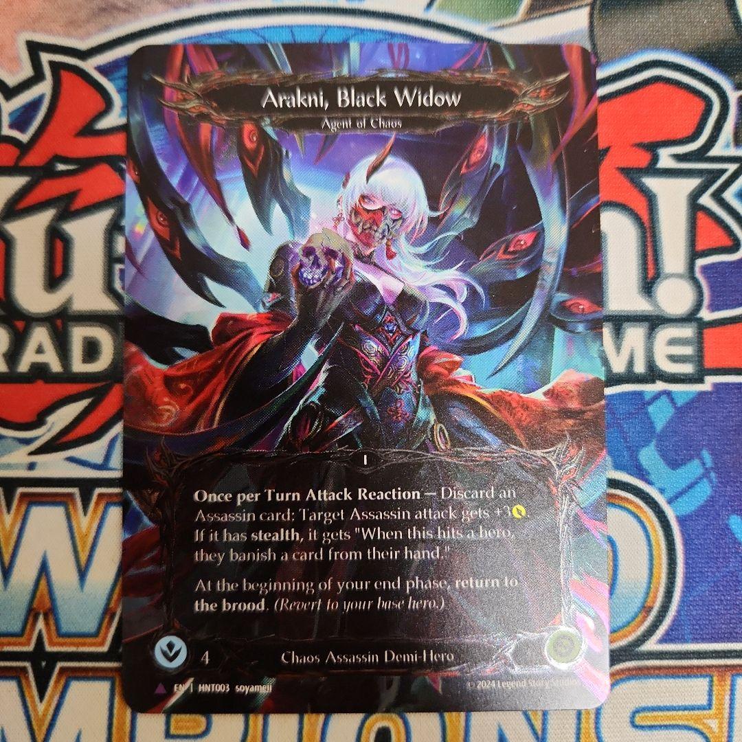 flesh and blood 黒麗蜘蛛のアラクニ 英語 Marvel