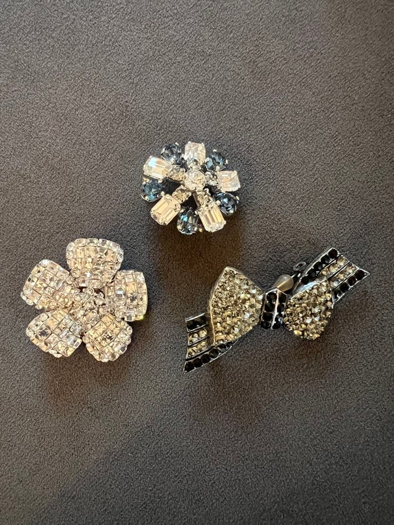 FOXEY シルバー ブローチ 3点セット