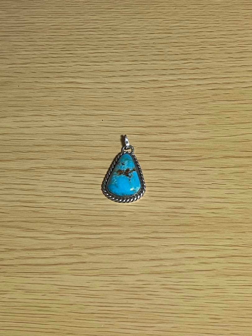 (mahalo様用)ナバホ族ターコイズペンダントトップ　silver925