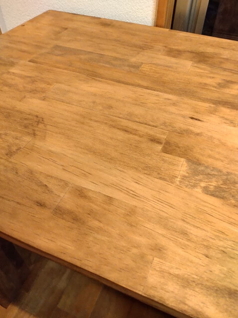 木製　ハンドメイド　オーダー　ワトコオイル　　　　　コの字　シェルフ　棚　水槽台