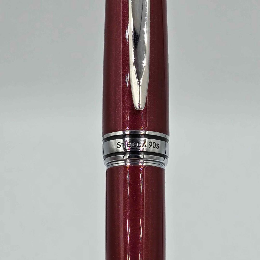 PILOT Stella 90s ルビーレッド 筆記未確認 名前入り 14金