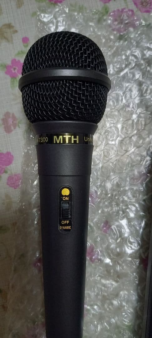 ラビットさん専用　未使用カラオケセット(マイク、説明書付き)　送料込み