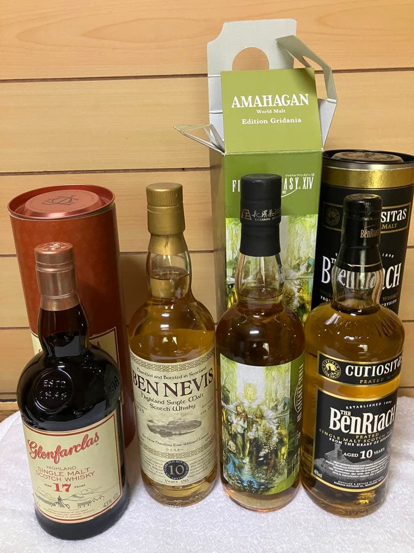 ウイスキー 適当に4本
