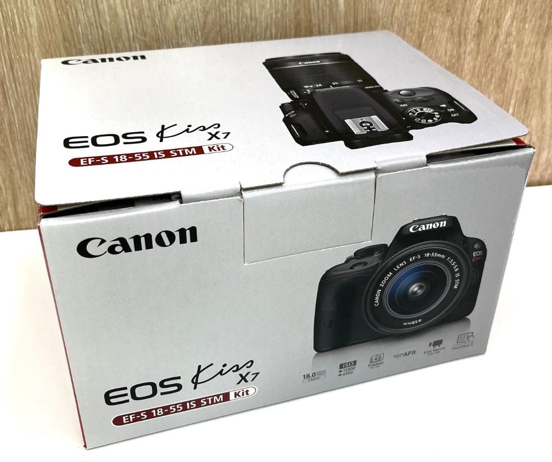 美品　EOS　Kiss X7 ダブルズームキット キャノン