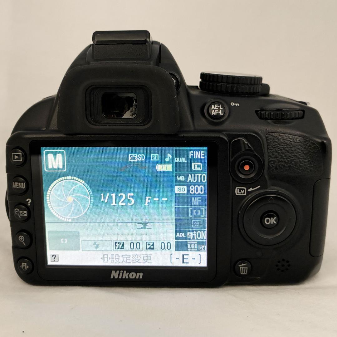 ⭐️実用品⭐️Nikon D3100 18-55mm VR★ショット数14138
